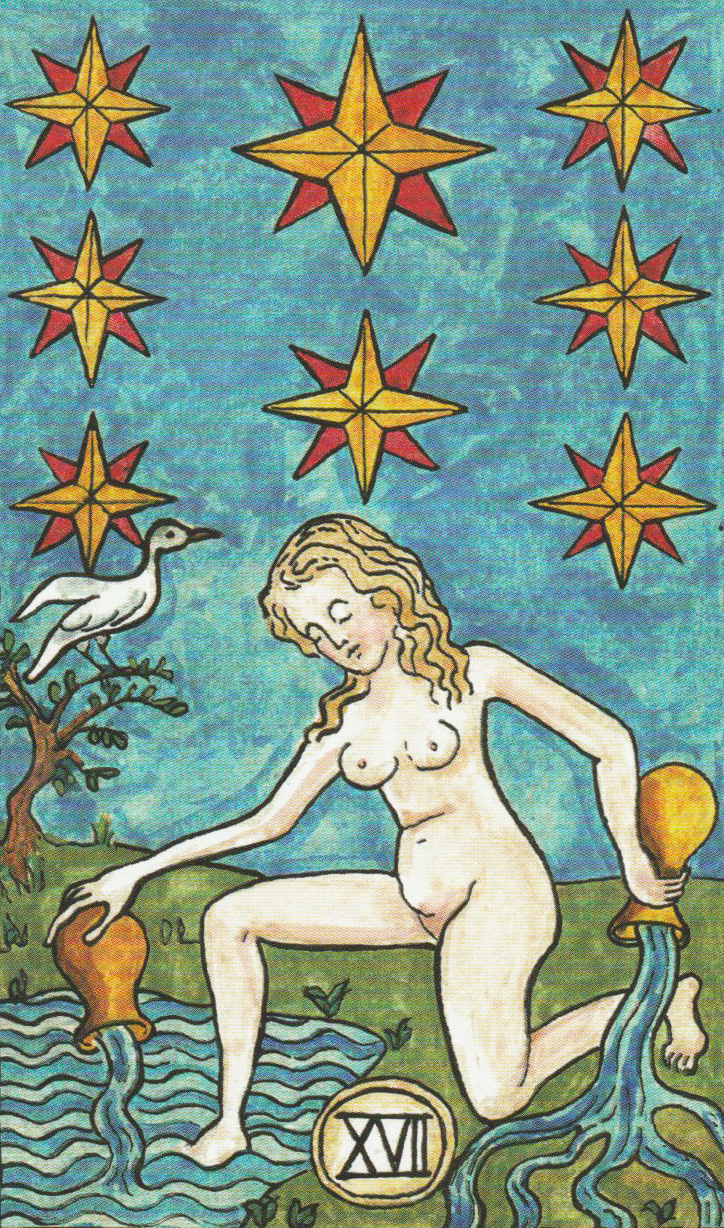 étoile tarot de Marseille